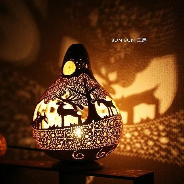 日本主妇用葫芦做灯一个卖出1000高价精致的手作真值钱