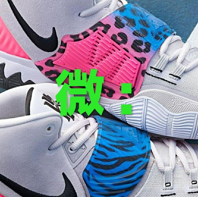 Nike Kyrie 6 Vast Grey 白豹纹配色 Nike Kyrie