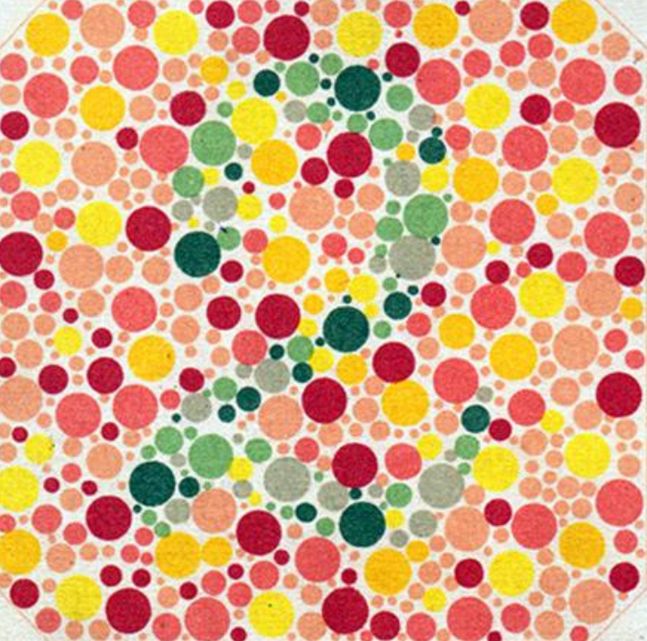 飞行员专用色盲测试图看不懂前3张驾校与你无缘