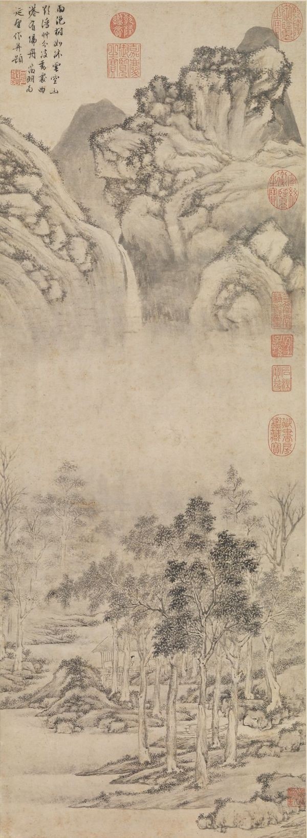 台北故宫博物院|一半山川带雨痕，从李迪读到傅抱石