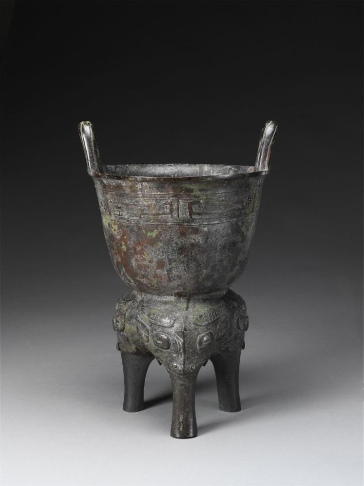 青铜器孤品独特的三联 