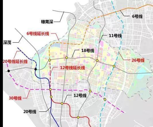 沙井片区聚集了1座宝安机场,1座高铁站(沙井西站),1条城际轻轨(穗莞深