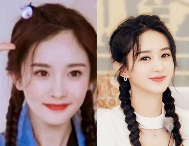 赵丽颖|赵丽颖被指“全身”模仿杨幂，引发粉丝不满：杨幂是宇宙起源？
