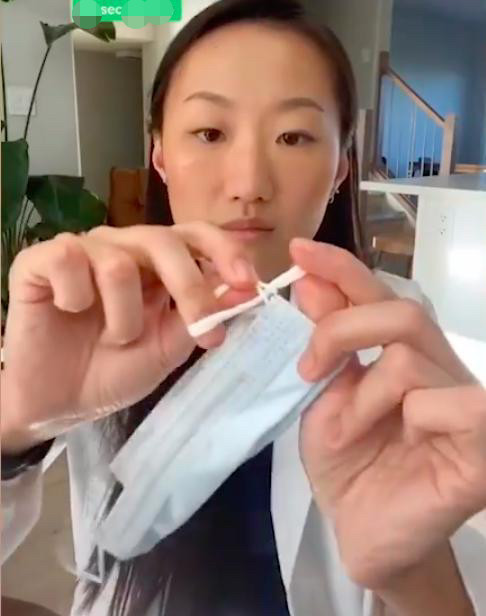 口罩|还在为口罩太大不贴脸苦恼？医生姐姐教你一招，简单又实用