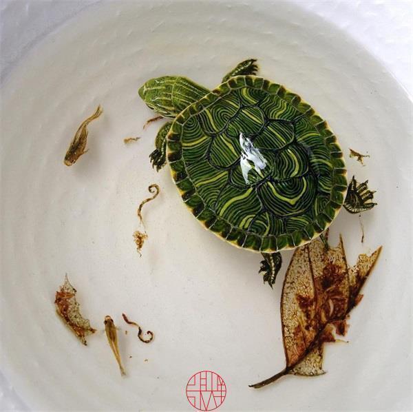 日本人|这个“变态”的日本人，画了12年的金鱼，把金鱼画活了