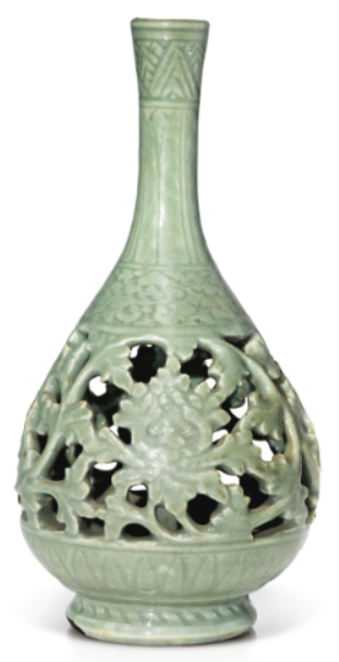 乾隆|这件乾隆玲珑夹层瓶，“玲珑”在何处？