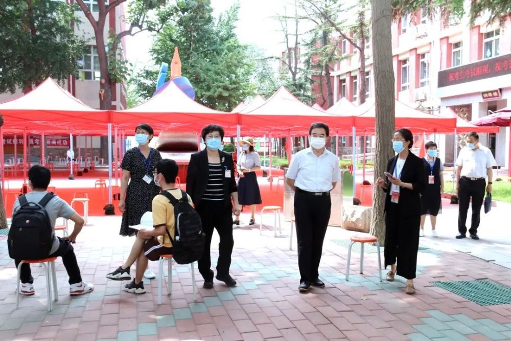 高考|市教工委领导到丰台调研高考工作
