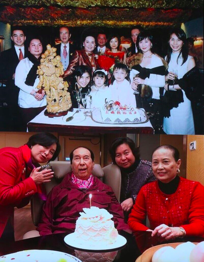 赌王出殡早年家庭生活照曝光何超琼留长发女人味十足合照中未见何猷邦