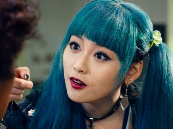 难怪《唐探3》kiko留刘海,当她扎头发后,这谁hold住?