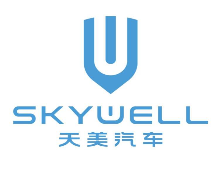 根据企业介绍,天美由"skywell"演变而来,品牌口号"skywell:all is