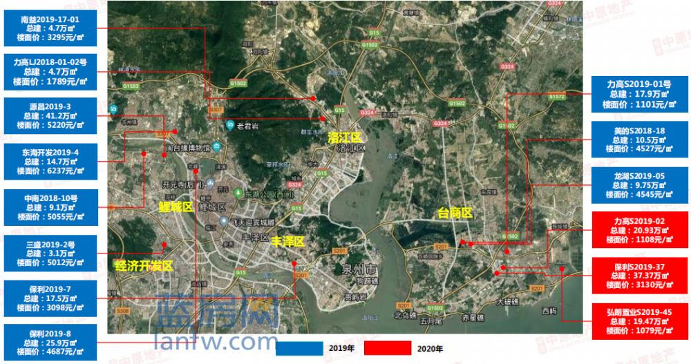 受疫情影響,今年的泉州中心城區土地計劃一度推遲公佈,按照計劃,市