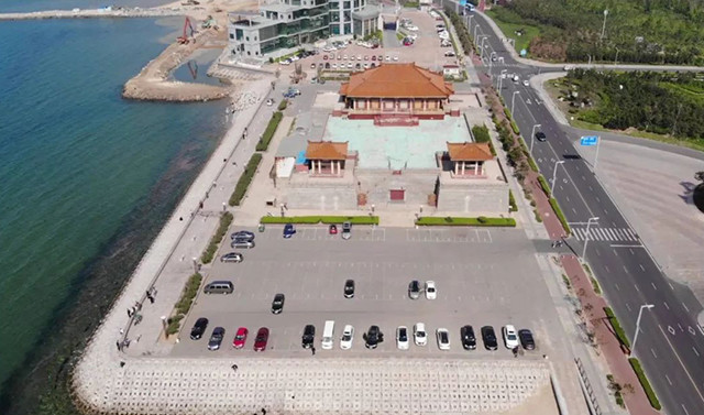 望角廊桥|八角湾中央创新区|烟台|烟台开发区|后沙广场|空间设计