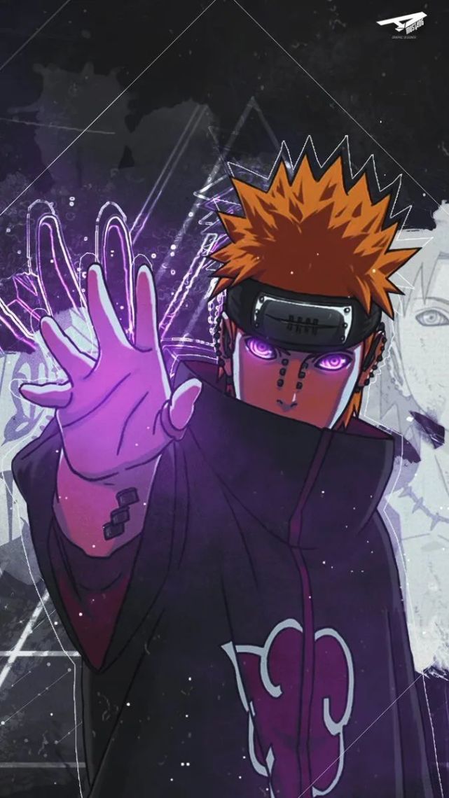 火影壁纸火影晓组织高清壁纸带土黑化手机壁纸