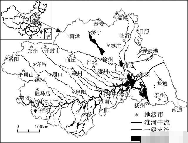 之所以導致淮河沒有入海口的最大原因就是黃河,歷史上淮河有自己的幹