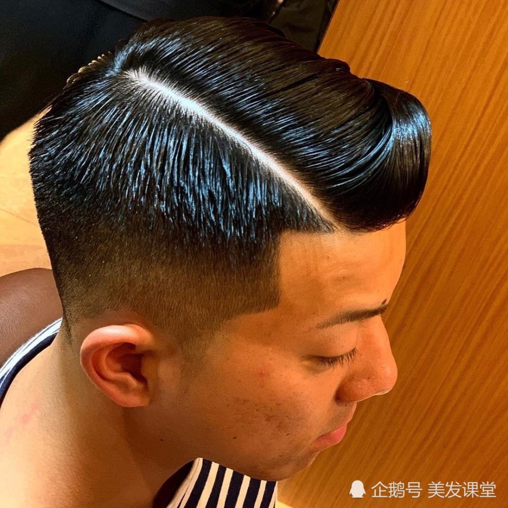 60年代的复古油头席卷时尚圈 只要适合 油头才是考验颜值的发型 腾讯新闻