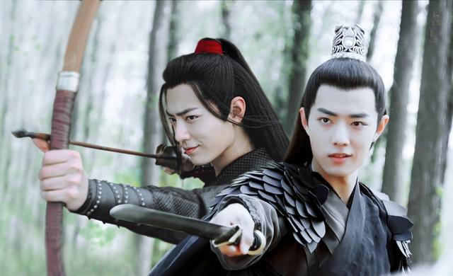 魏无羡|有种天选叫“战肖CP”，战羡王爷太惊艳，粉丝：红蓝造型绝了！