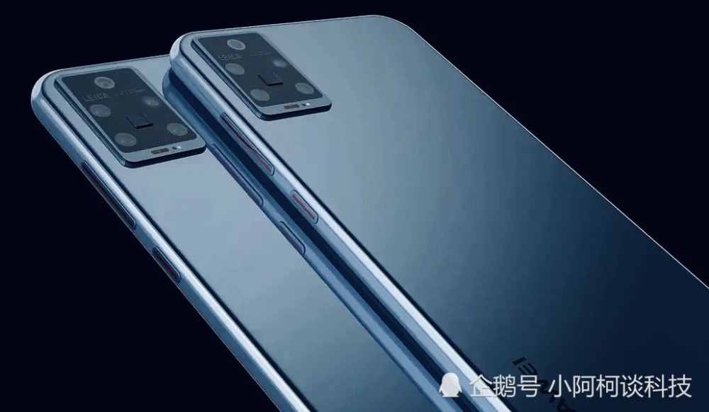 华为p50曝光渲染图屏下摄像头加后置徕卡5摄还买啥苹果