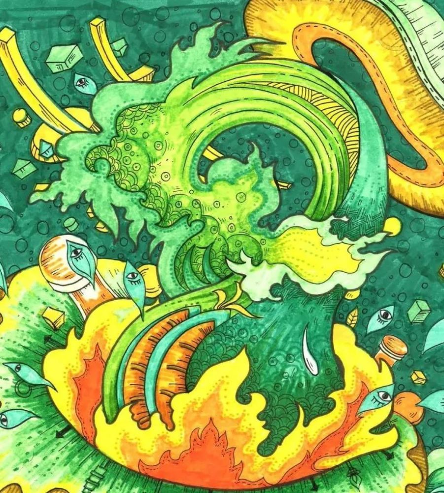 色彩"装饰画"命题如何考?