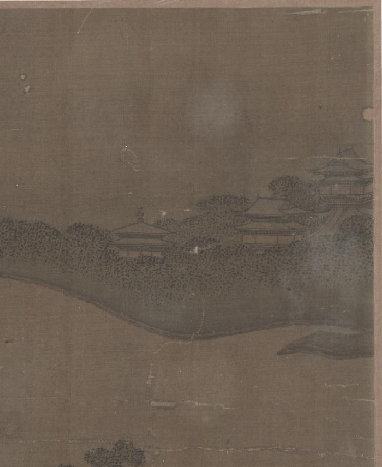 梧桐庭院图|宋《梧桐庭院图》