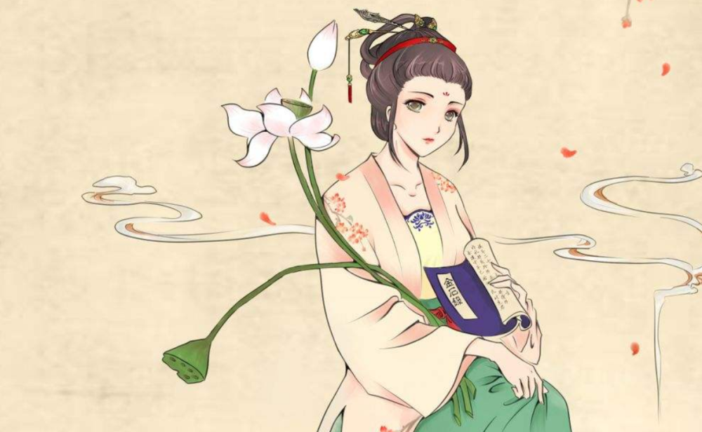 王昌龄|王昌龄咏荷花的一个千古名句，被李清照随手一仿，写出别样的美感