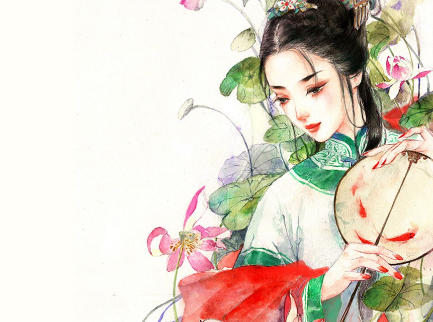 王昌龄|王昌龄咏荷花的一个千古名句，被李清照随手一仿，写出别样的美感