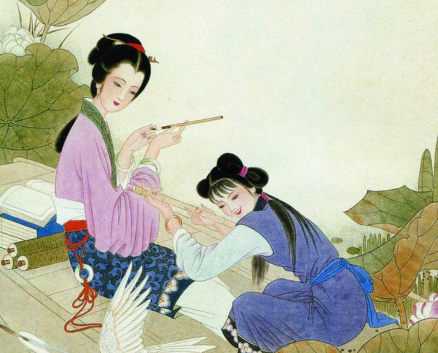 王昌龄|王昌龄咏荷花的一个千古名句，被李清照随手一仿，写出别样的美感