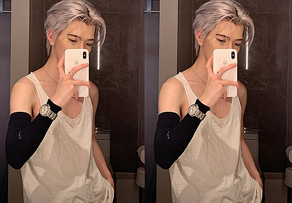 七鹤大人终于忍不住了为甩鸭嘴兽称号晒出大学旧照帅成校园男神