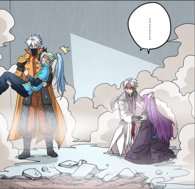 王者漫画:对李白忠心耿耿的韩信,怀里只允许躺着的人是李白