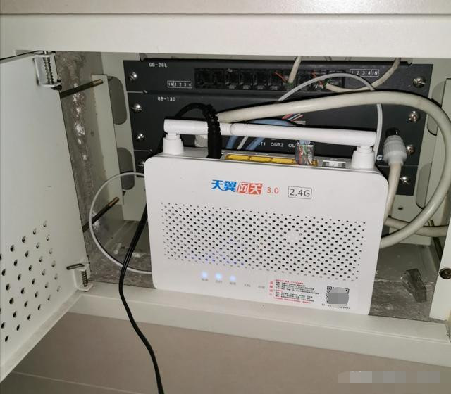 光纤入户后光猫怎么放看完后明白了