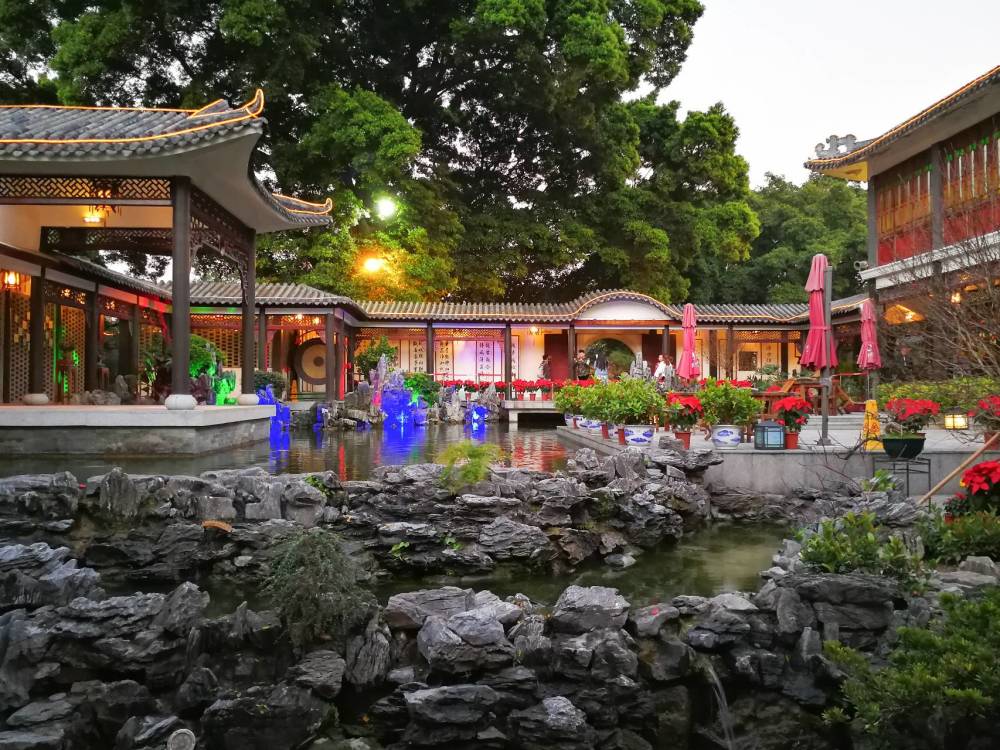 荔湾湖荔园岭南园林风