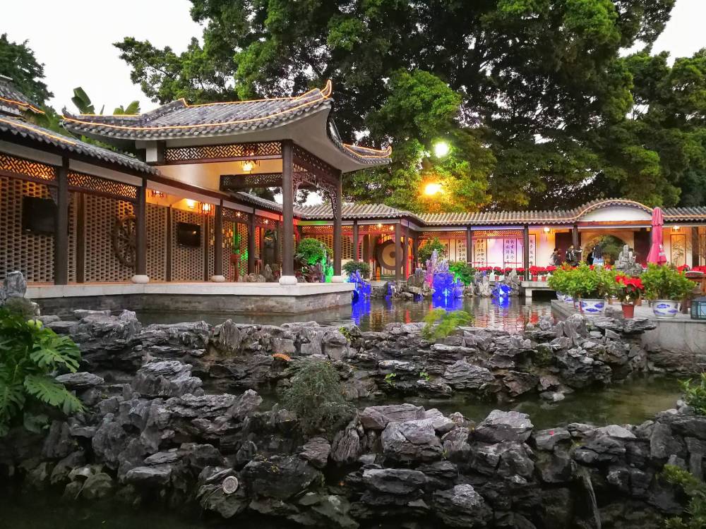 荔湾湖荔园岭南园林风