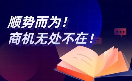 商机无处不在,既然风口已来,总是要试着飞一下的.