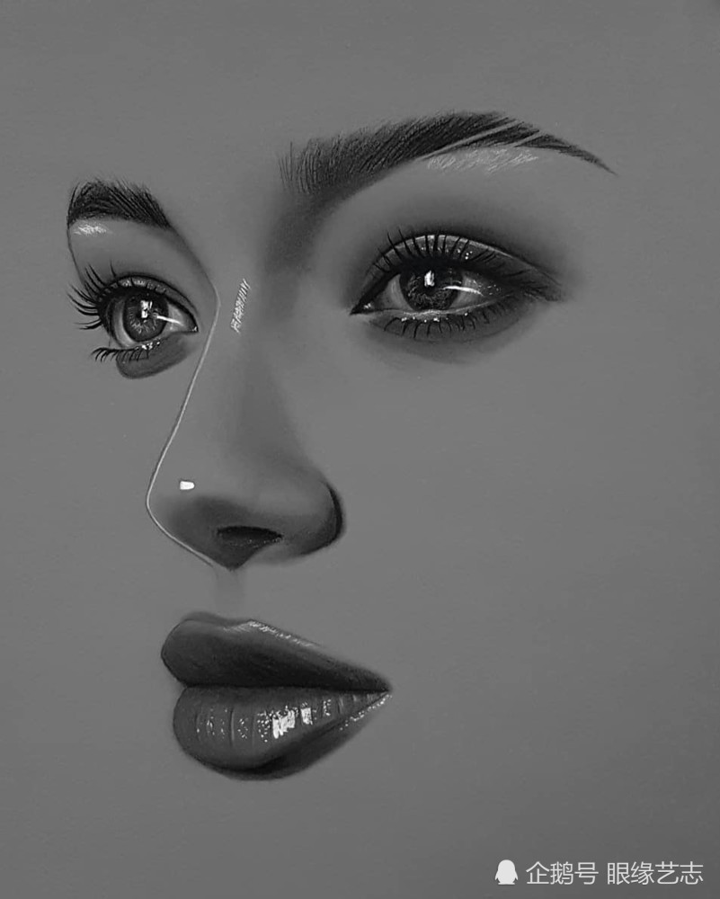 脸型|不画脸型，只画五官，为什么他的作品仍被称为完美面孔？