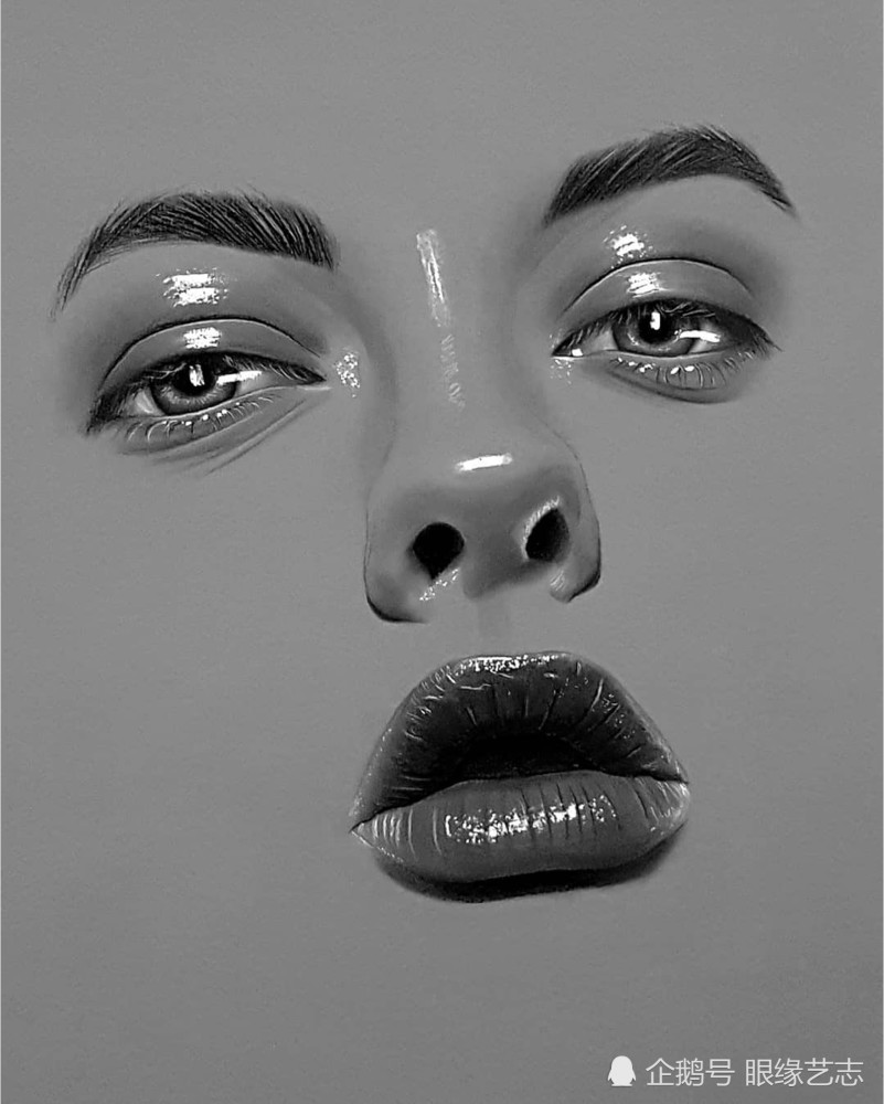 脸型|不画脸型，只画五官，为什么他的作品仍被称为完美面孔？