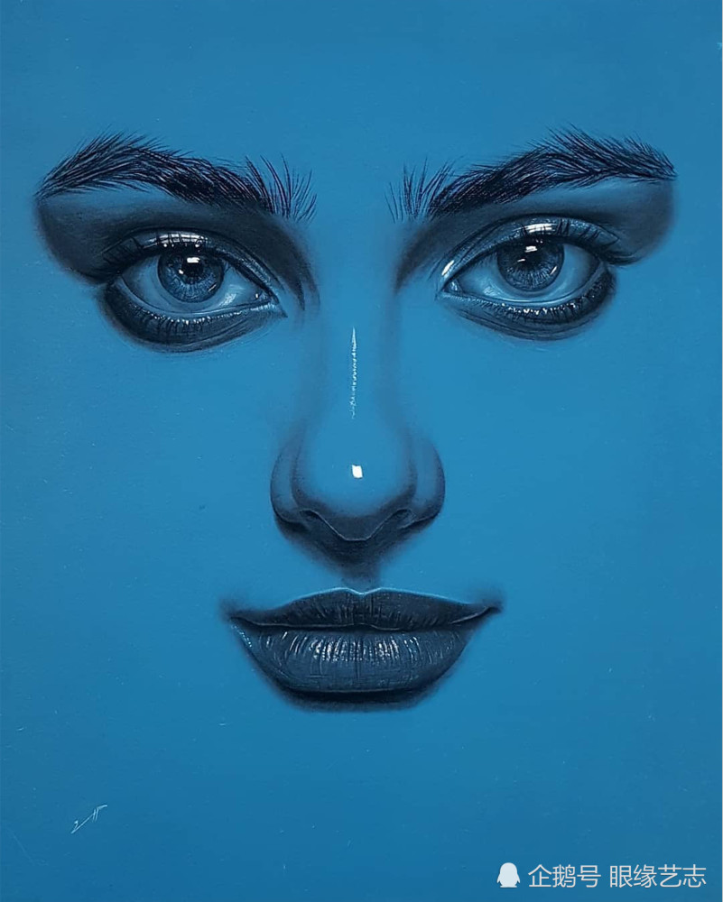 脸型|不画脸型，只画五官，为什么他的作品仍被称为完美面孔？