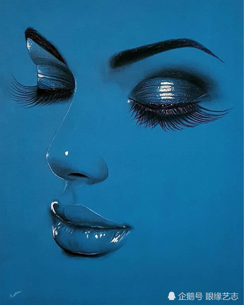 脸型|不画脸型，只画五官，为什么他的作品仍被称为完美面孔？