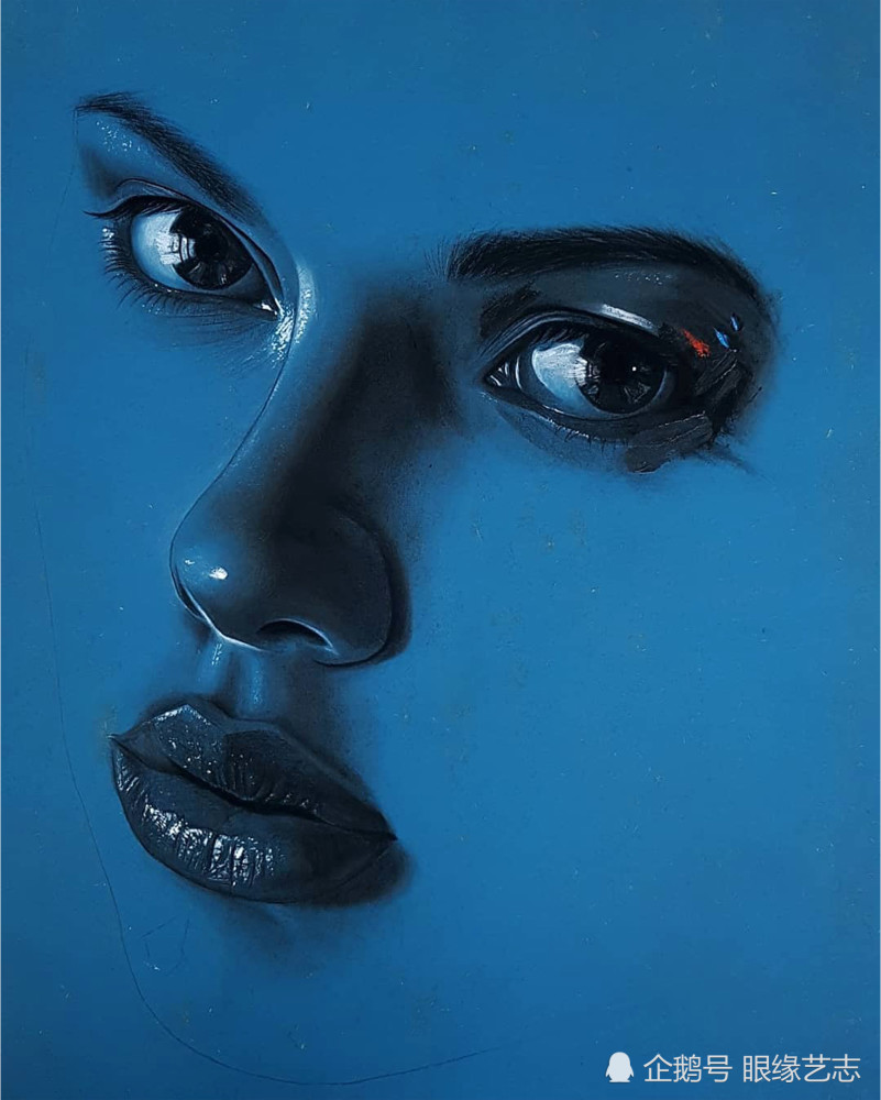 脸型|不画脸型，只画五官，为什么他的作品仍被称为完美面孔？