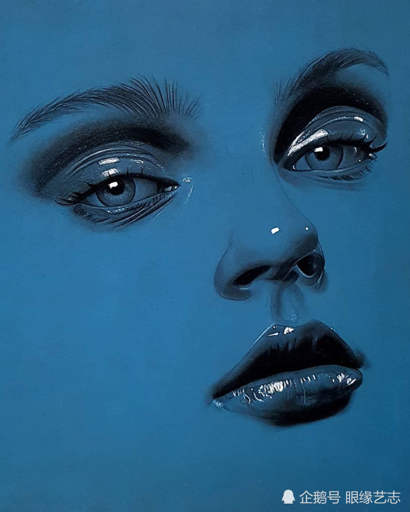 脸型|不画脸型，只画五官，为什么他的作品仍被称为完美面孔？