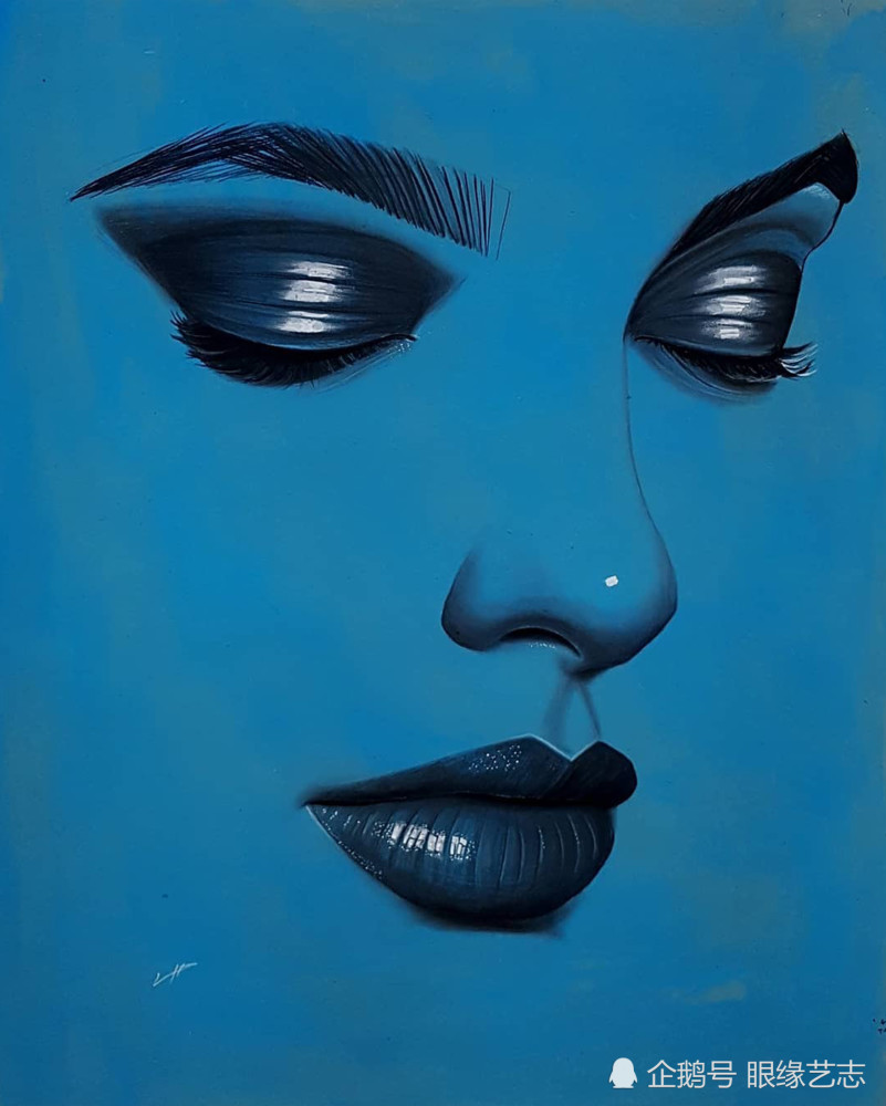 脸型|不画脸型，只画五官，为什么他的作品仍被称为完美面孔？