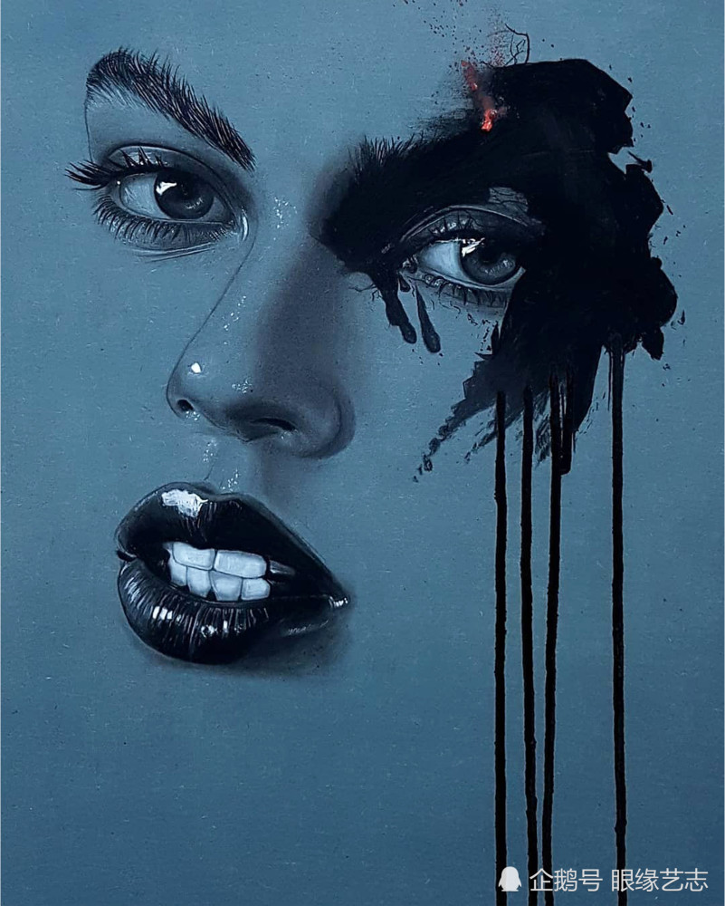 脸型|不画脸型，只画五官，为什么他的作品仍被称为完美面孔？