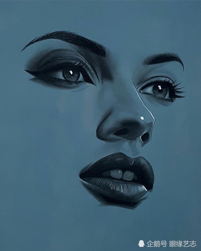 脸型|不画脸型，只画五官，为什么他的作品仍被称为完美面孔？