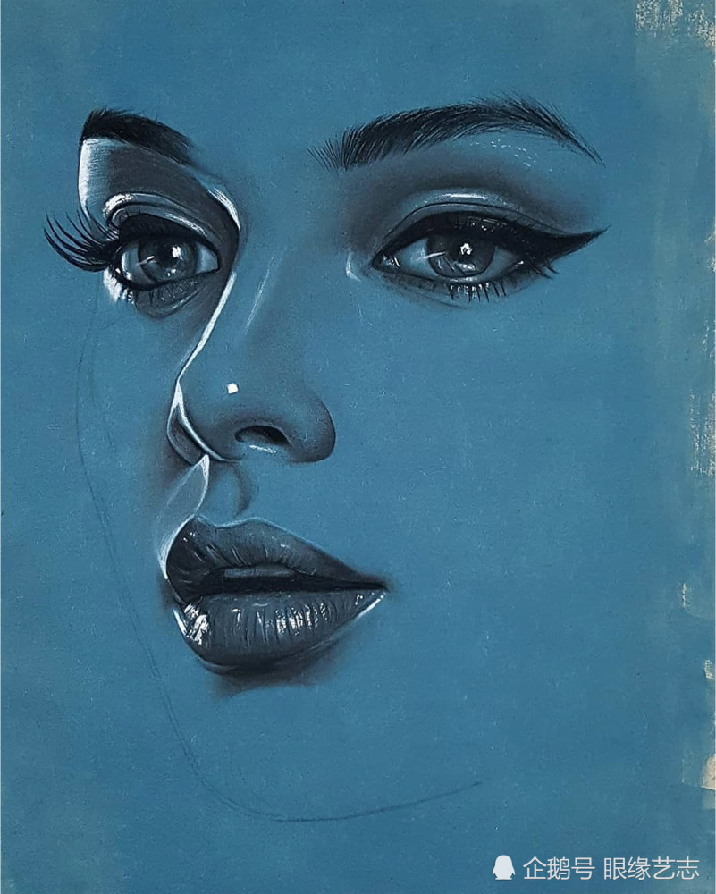 脸型|不画脸型，只画五官，为什么他的作品仍被称为完美面孔？