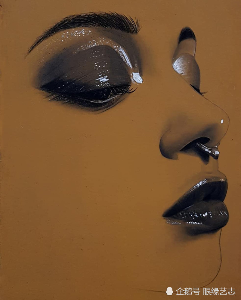 脸型|不画脸型，只画五官，为什么他的作品仍被称为完美面孔？