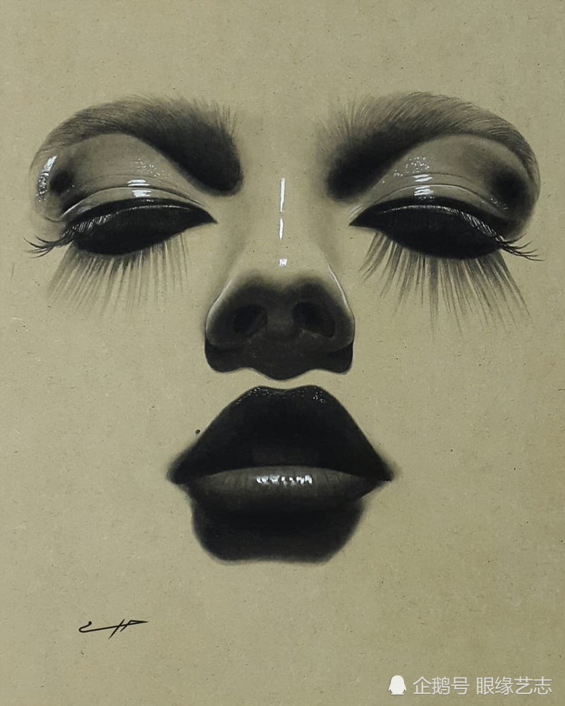 脸型|不画脸型，只画五官，为什么他的作品仍被称为完美面孔？