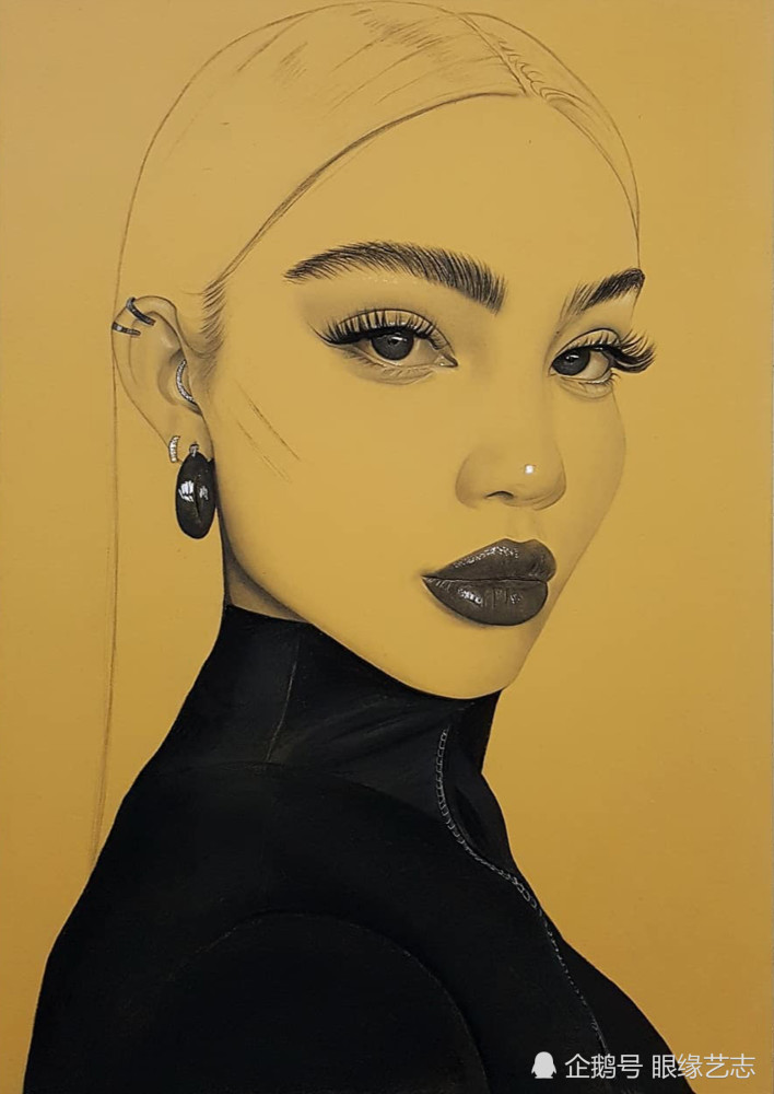 脸型|不画脸型，只画五官，为什么他的作品仍被称为完美面孔？
