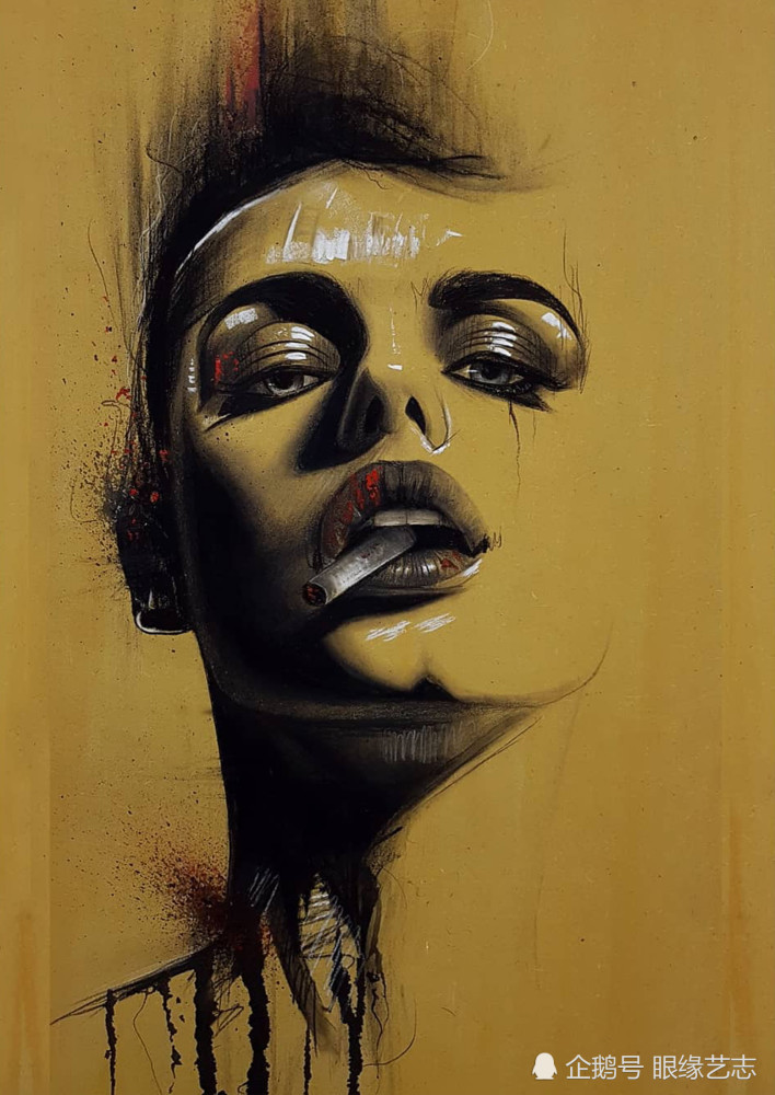 脸型|不画脸型，只画五官，为什么他的作品仍被称为完美面孔？
