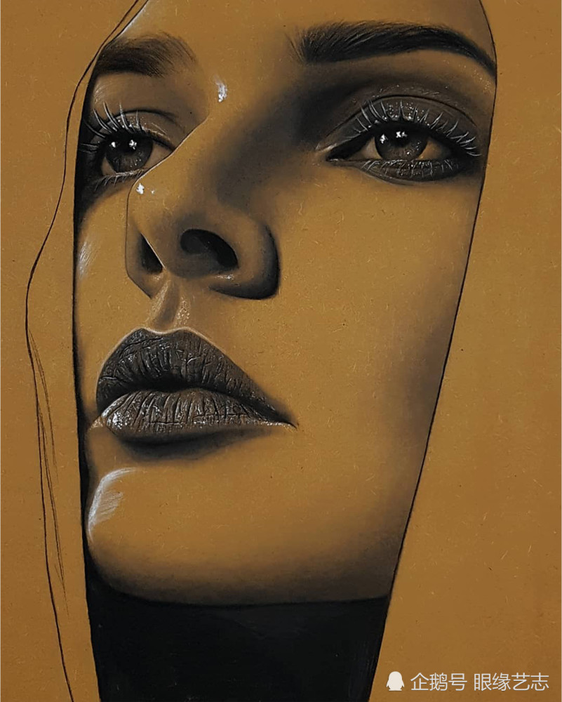 脸型|不画脸型，只画五官，为什么他的作品仍被称为完美面孔？