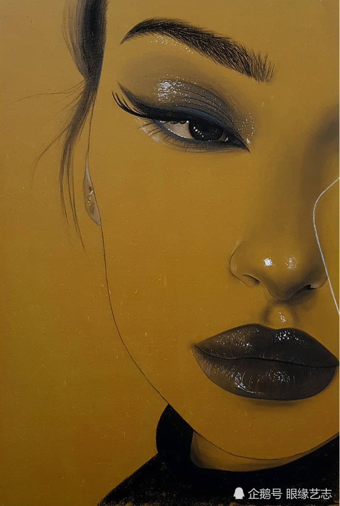 脸型|不画脸型，只画五官，为什么他的作品仍被称为完美面孔？