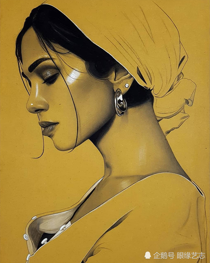 脸型|不画脸型，只画五官，为什么他的作品仍被称为完美面孔？