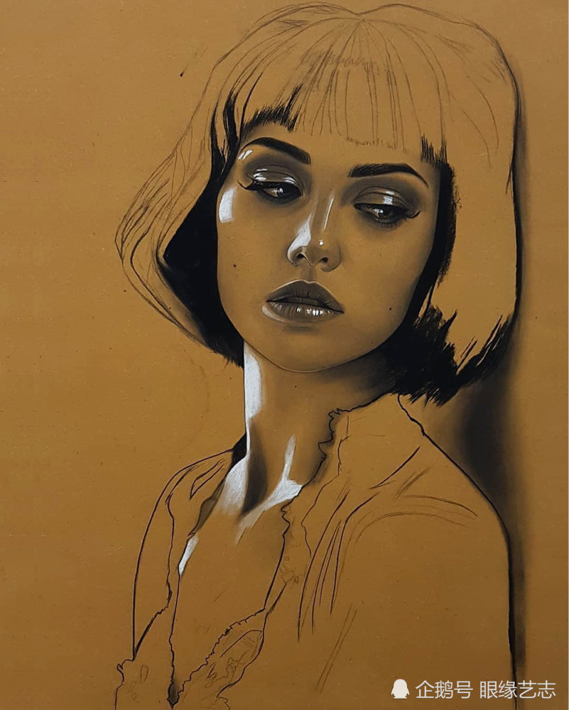 脸型|不画脸型，只画五官，为什么他的作品仍被称为完美面孔？